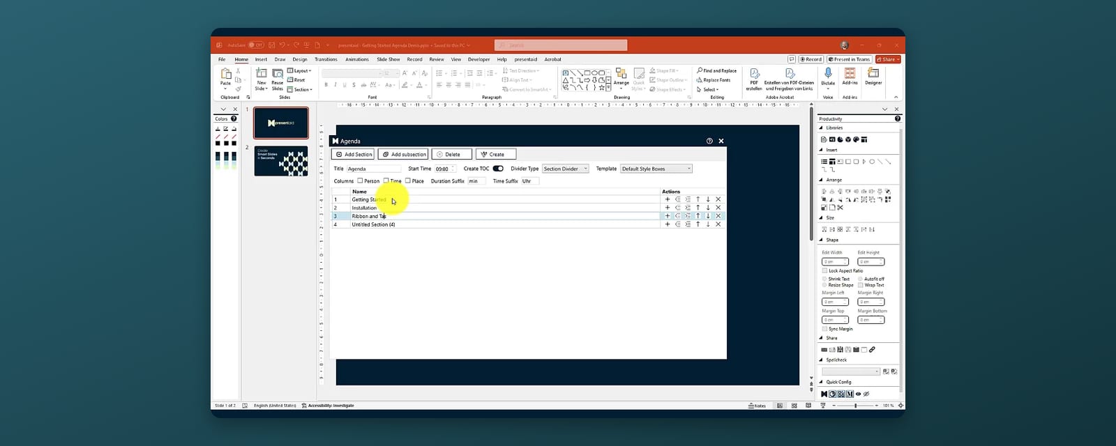 How to Create an Agenda Slide in PowerPoint That Updates Itself