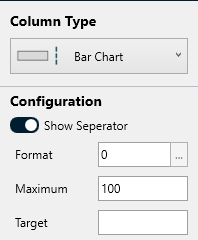 Bar Chart Options