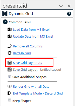 Save Grid As