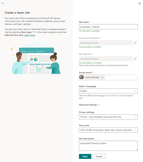 Setup SharePoint