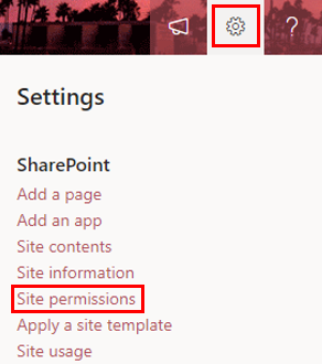 SharePoint Site Permissions