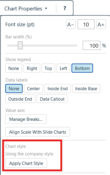 Apply Chart Style