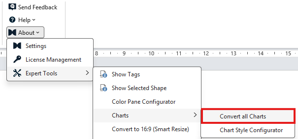 Convert all Charts