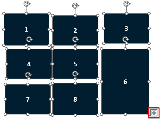 Clever Cluster Button
